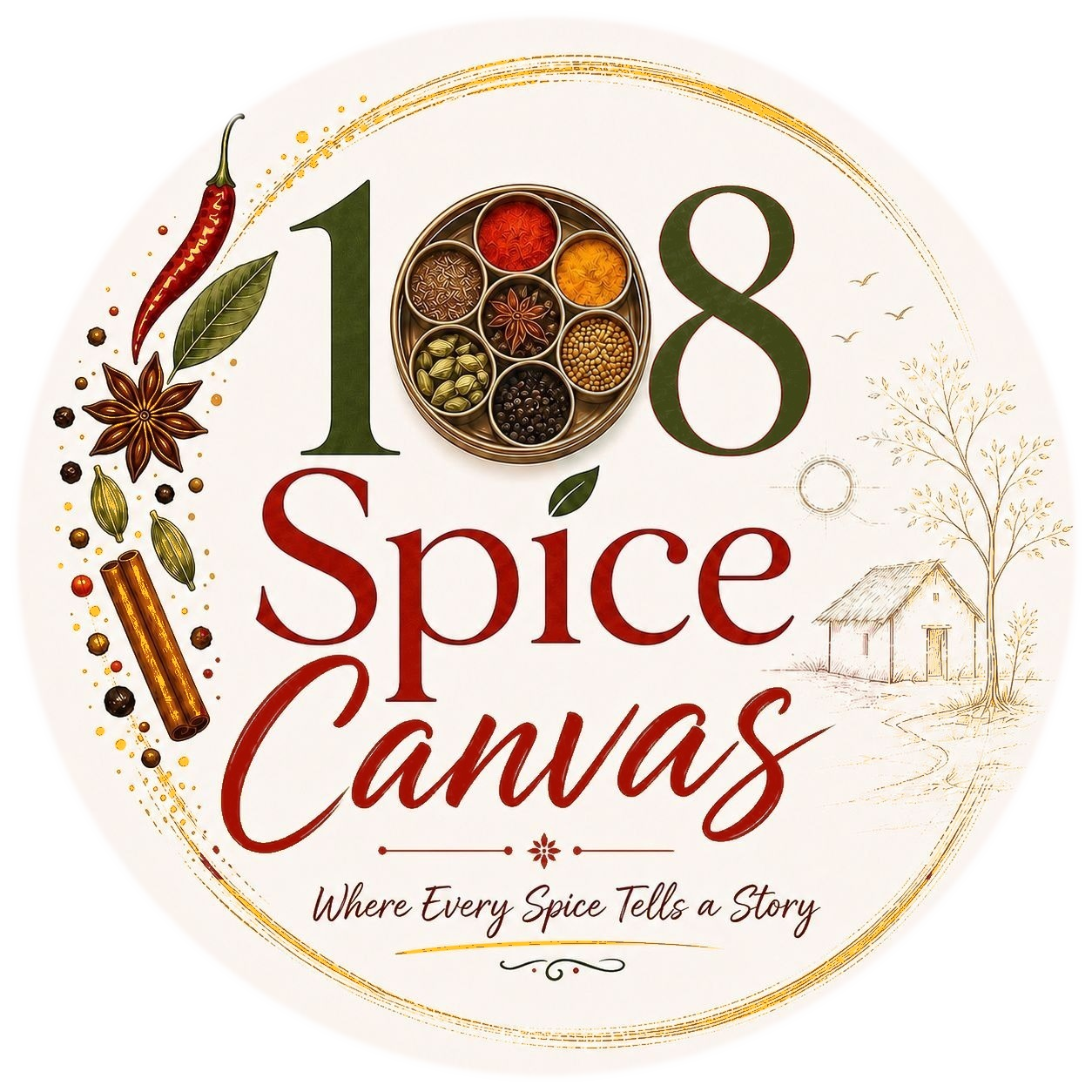 108 Spice Canvas — Where every spice tells a story